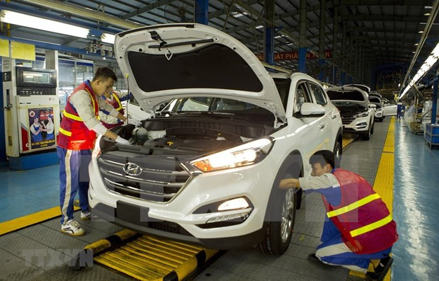Fabricante de barcos Hyundai Vietnam exporta productos a 16 países ảnh 1 Fabricante de barcos Hyundai Vietnam exporta productos a 16 países ảnh 1