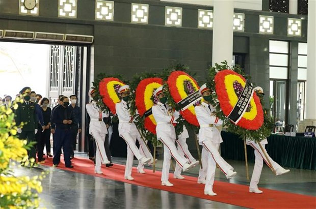 Dirigentes mundiales extienden condolencias por deceso de exdirigente partidista vietnamita ảnh 1 Dirigentes mundiales extienden condolencias por deceso de exdirigente partidista vietnamita ảnh 1