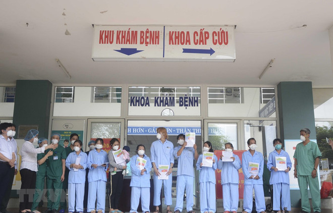 Recuperados otros cinco pacientes del COVID -19 en Da Nang ảnh 1