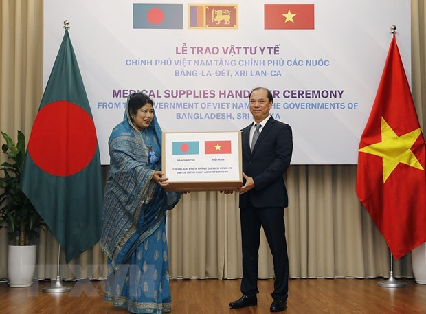Ofrece Vietnam insumos médicos a Bangladesh y Sri Lanka ảnh 1 Ofrece Vietnam insumos médicos a Bangladesh y Sri Lanka ảnh 1