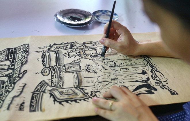Presentará Vietnam a UNESCO documentos para reconocimiento de pintura de Dong Ho como patrimonio cultural ảnh 1 Presentará Vietnam a UNESCO documentos para reconocimiento de pintura de Dong Ho como patrimonio cultural ảnh 1