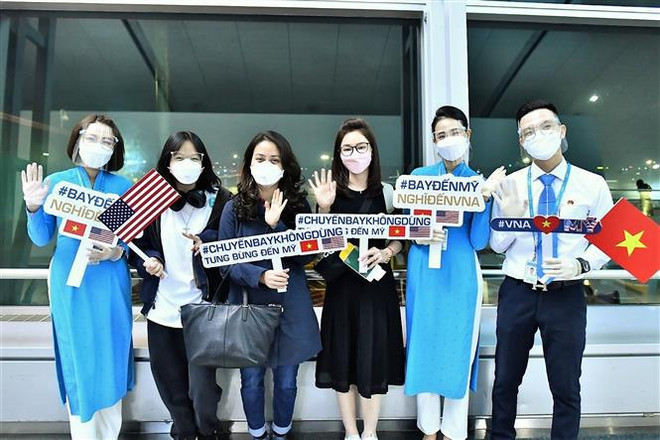 Vuelos directos entre Vietnam y EE.UU. agilizan intercambio económico y cultural bilateral ảnh 1 Vuelos directos entre Vietnam y EE.UU. agilizan intercambio económico y cultural bilateral ảnh 1