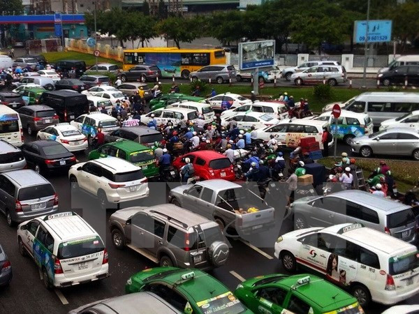 Ciudad Ho Chi Minh establece sistema de control inteligente de tránsito ảnh 1 Ciudad Ho Chi Minh establece sistema de control inteligente de tránsito ảnh 1