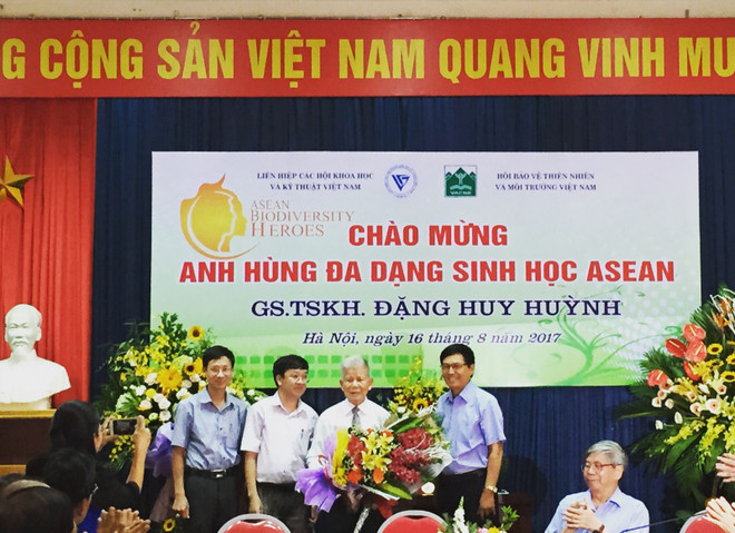 Científico vietnamita honrado con título de Héroe de Biodiversidad de ASEAN ảnh 1 Científico vietnamita honrado con título de Héroe de Biodiversidad de ASEAN ảnh 1