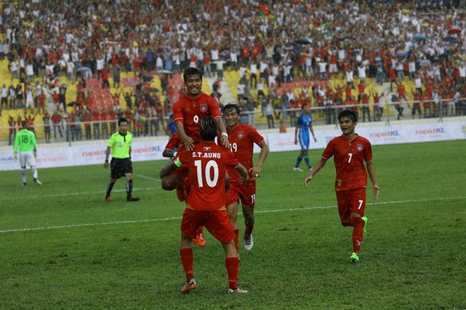 Myanmar derrota a Singapur en primer partido de fútbol de SEA Games 29 ảnh 1 Myanmar derrota a Singapur en primer partido de fútbol de SEA Games 29 ảnh 1