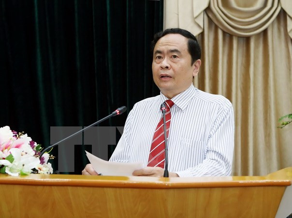 Frentes de Vietnam y Laos buscan intensificar nexos bilaterales ảnh 1 Frentes de Vietnam y Laos buscan intensificar nexos bilaterales ảnh 1