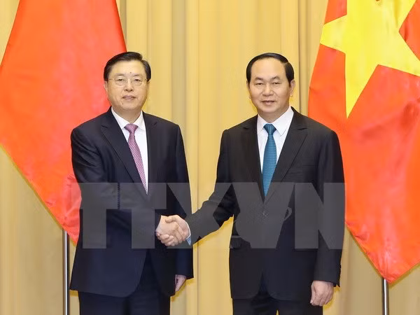 Vietnam concede importancia al fomento de nexos con China ảnh 1