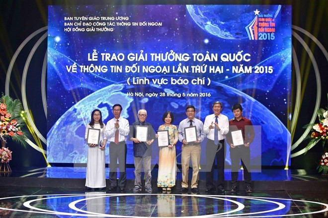 Convocan en Vietnam tercera edición de Premio de informaciones al exterior ảnh 1 Convocan en Vietnam tercera edición de Premio de informaciones al exterior ảnh 1