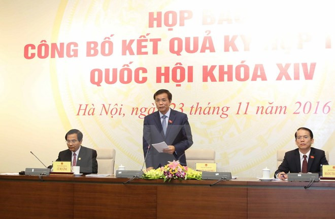 Concluye con éxito segundo período de sesiones del Parlamento de Vietnam ảnh 1 Concluye con éxito segundo período de sesiones del Parlamento de Vietnam ảnh 1