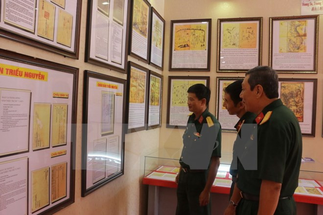 Efectúan en Can Tho exposición de mapas sobre Hoang Sa y Truong Sa ảnh 1
