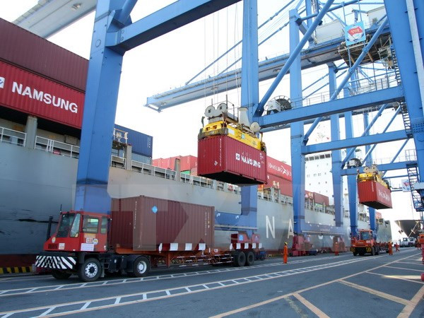 Puerto marítimo de Vietnam recibe el millonésimo contenedor ảnh 1 Puerto marítimo de Vietnam recibe el millonésimo contenedor ảnh 1