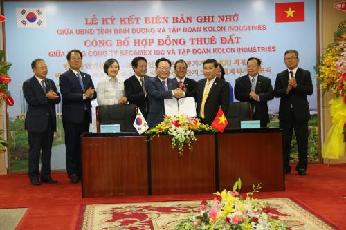 Grupo sudcoreano invierte mil millones de dólares en provincia de Vietnam ảnh 1 Grupo sudcoreano invierte mil millones de dólares en provincia de Vietnam ảnh 1