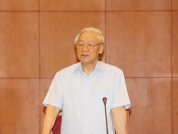 Líder partidista parte de Hanoi para visitar Laos ảnh 1