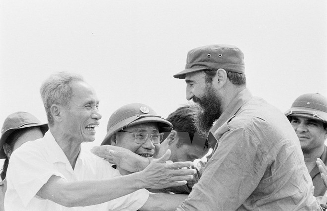 Fidel Castro, bandera de vanguardia en movimiento solitario con Vietnam ảnh 1 Fidel Castro, bandera de vanguardia en movimiento solitario con Vietnam ảnh 1