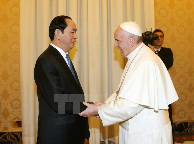El Vaticano aspira a promover nexos con Vietnam, dijo Papa Francisco ảnh 1