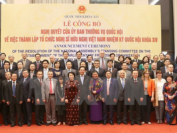 Establecen Organización Parlamentaria de Amistad del Parlamento vietnamita ảnh 1 Establecen Organización Parlamentaria de Amistad del Parlamento vietnamita ảnh 1