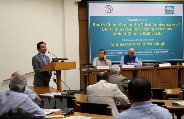 Seminario sobre Mar del Este en la India ảnh 1 Seminario sobre Mar del Este en la India ảnh 1