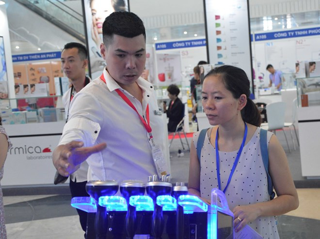 Inauguran en Vietnam Exhibición Internacional de Productos Farmacéuticos ảnh 1 Inauguran en Vietnam Exhibición Internacional de Productos Farmacéuticos ảnh 1