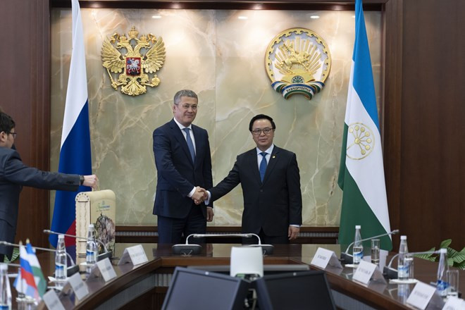 Baskortostán desea impulsar cooperación multifacética con Vietnam ảnh 1 Baskortostán desea impulsar cooperación multifacética con Vietnam ảnh 1