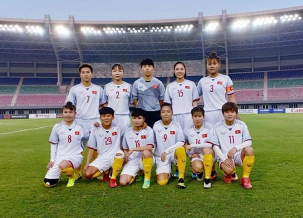 Ocupa selección femenina de fútbol de Vietnam primera posición en el Sudeste Asiático ảnh 1 Ocupa selección femenina de fútbol de Vietnam primera posición en el Sudeste Asiático ảnh 1