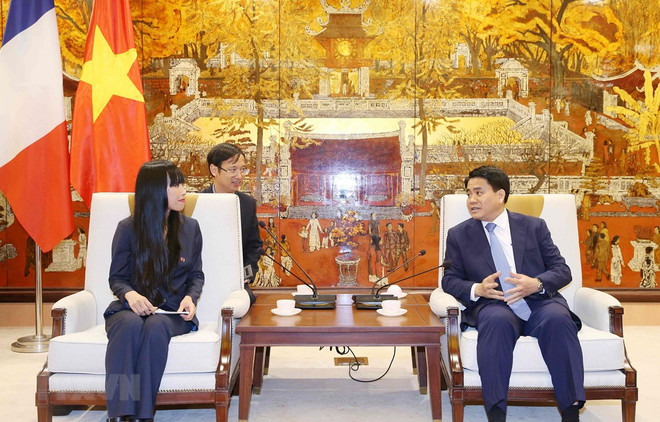 Proyecta Hanoi intensificar cooperación con Francia en infraestructura y desarrollo urbano ảnh 1 Proyecta Hanoi intensificar cooperación con Francia en infraestructura y desarrollo urbano ảnh 1