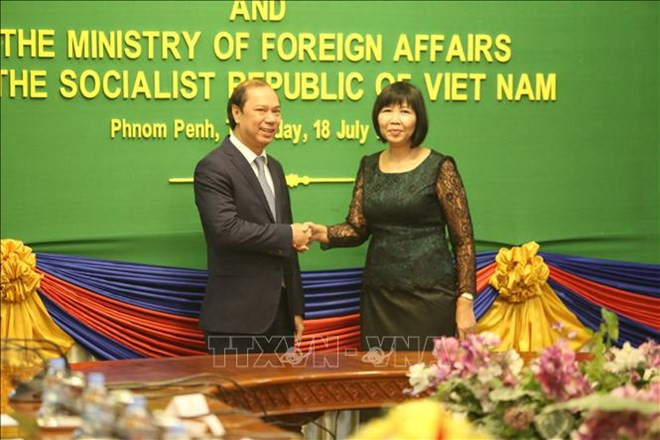 Realizan Vietnam y Camboya su sexta consulta política ảnh 1 Realizan Vietnam y Camboya su sexta consulta política ảnh 1