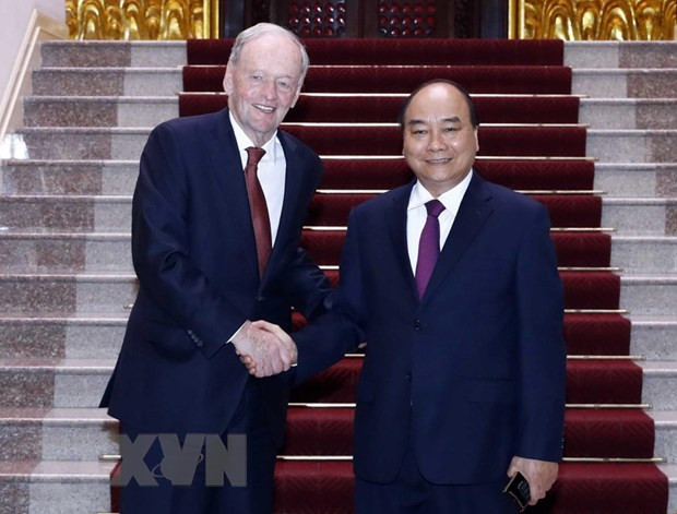 Recibe primer ministro de Vietnam a expremier canadiense Jean Chretien ảnh 1 Recibe primer ministro de Vietnam a expremier canadiense Jean Chretien ảnh 1
