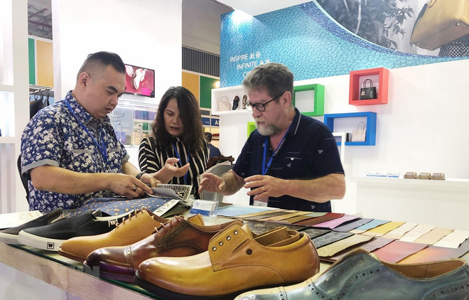 Inauguran en Vietnam exhibición internacional de calzado ảnh 1 Inauguran en Vietnam exhibición internacional de calzado ảnh 1