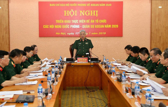 Se prepara el Ministerio de Defensa de Vietnam para el año ASEAN 2020 ảnh 1 Se prepara el Ministerio de Defensa de Vietnam para el año ASEAN 2020 ảnh 1