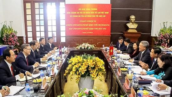 Fortalecen Vietnam y Laos la cooperación judicial ảnh 1 Fortalecen Vietnam y Laos la cooperación judicial ảnh 1