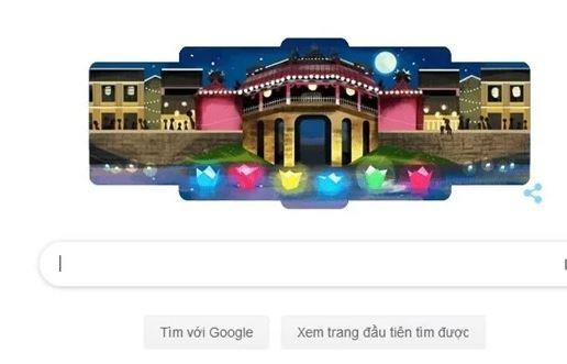 Destacan en logotipo de Google a ciudad vietnamita de Hoi An ảnh 1 Destacan en logotipo de Google a ciudad vietnamita de Hoi An ảnh 1