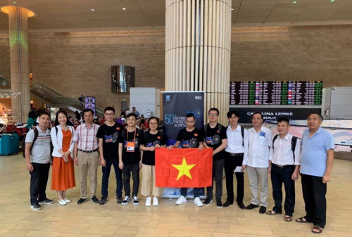 Vietnam cosecha medallas en Olimpiada Internacional de Física ảnh 1 Vietnam cosecha medallas en Olimpiada Internacional de Física ảnh 1