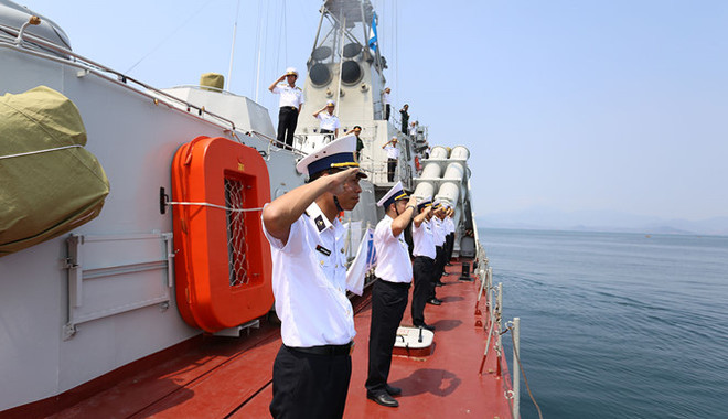 Buque vietnamita participa en ejercicios navales de ADMM+ ảnh 1 Buque vietnamita participa en ejercicios navales de ADMM+ ảnh 1