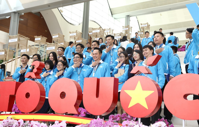 Inauguran magna cita de jóvenes vietnamitas ảnh 1 Inauguran magna cita de jóvenes vietnamitas ảnh 1