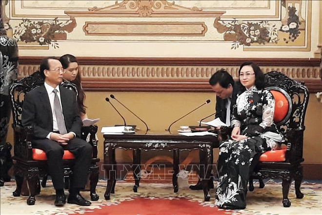 Proyectan Ciudad Ho Chi Minh y la localidad china de Chongqing ampliar vínculos de cooperación ảnh 1 Proyectan Ciudad Ho Chi Minh y la localidad china de Chongqing ampliar vínculos de cooperación ảnh 1