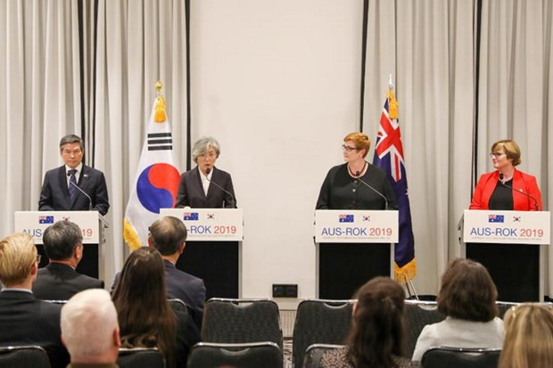 Australia y Corea del Sur expresan preocupación por disputas en Mar del Este ảnh 1 Australia y Corea del Sur expresan preocupación por disputas en Mar del Este ảnh 1