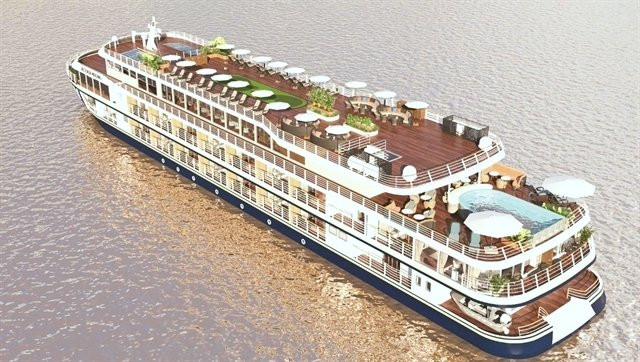 Inauguran crucero de lujo que conectará Can Tho y Camboya ảnh 1