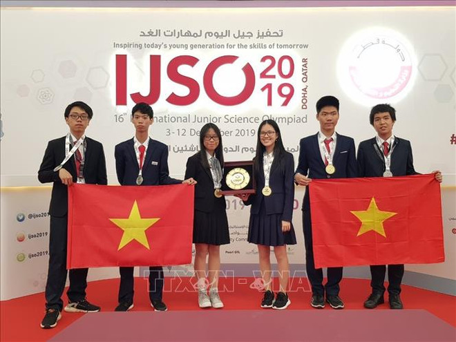 Logra Vietnam buenos resultados en Olimpiada Juvenil Internacional de Ciencias 2019 ảnh 1