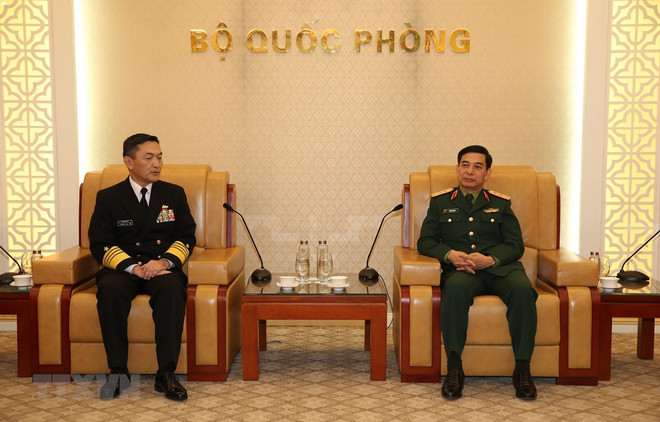 Abogan por intensificar lazos entre las Armadas de Vietnam y Japón ảnh 1 Abogan por intensificar lazos entre las Armadas de Vietnam y Japón ảnh 1