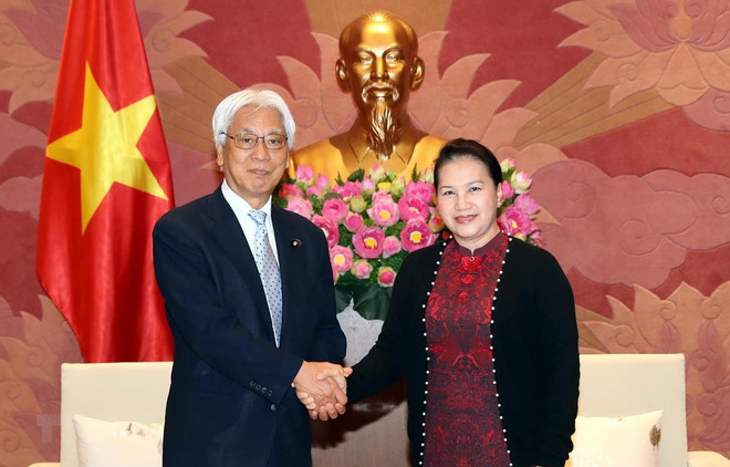 Presidenta de Asamblea Nacional de Vietnam aboga por mayores nexos con Japón ảnh 1 Presidenta de Asamblea Nacional de Vietnam aboga por mayores nexos con Japón ảnh 1
