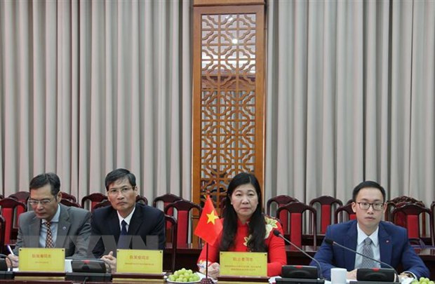 Promueven cooperación entre organizaciones de masas de Hanoi y Tíbet ảnh 1