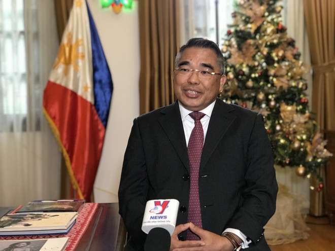 Embajador de Filipinas elogió recuperación pospandemia de Vietnam ảnh 1 Embajador de Filipinas elogió recuperación pospandemia de Vietnam ảnh 1