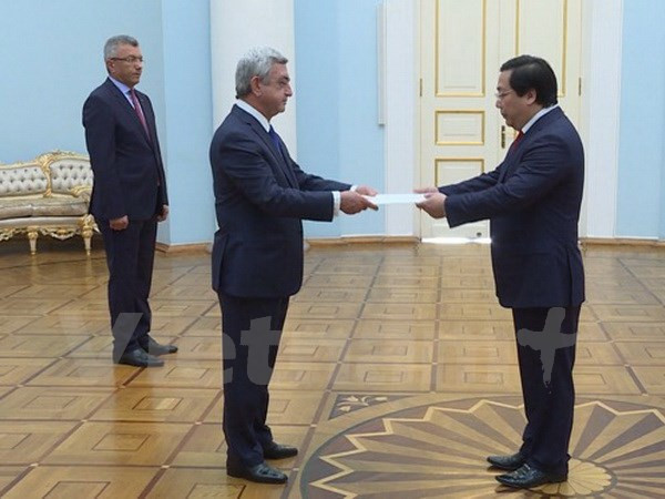 Concede Armenia gran importancia a relaciones con Vietnam ảnh 1 Concede Armenia gran importancia a relaciones con Vietnam ảnh 1