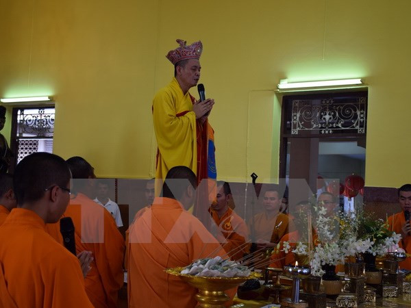 Celebraciones budistas de comunidad vietnamita en Tailandia ảnh 1 Celebraciones budistas de comunidad vietnamita en Tailandia ảnh 1