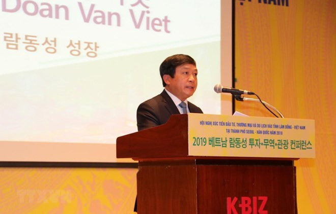 Presentan en Corea del Sur oportunidades de inversión y turismo en provincia vietnamita de Lam Dong ảnh 1 Presentan en Corea del Sur oportunidades de inversión y turismo en provincia vietnamita de Lam Dong ảnh 1