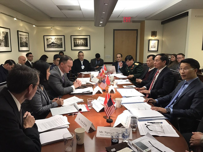 Sesiona décimo Diálogo de Seguridad, Política y Defensa entre Vietnam y EE.UU. ảnh 1 Sesiona décimo Diálogo de Seguridad, Política y Defensa entre Vietnam y EE.UU. ảnh 1