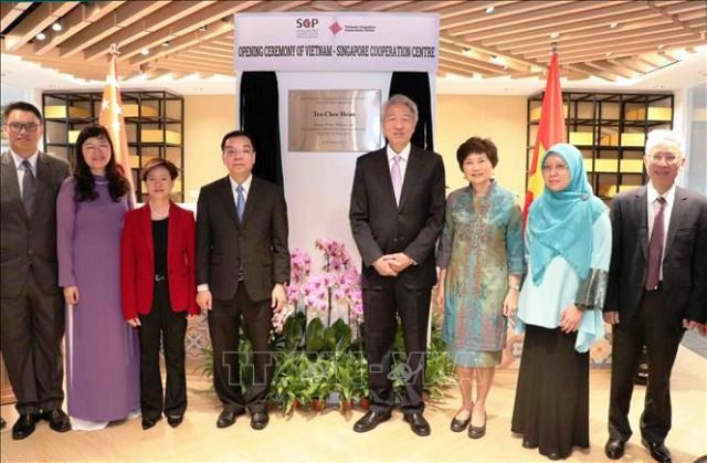 Se inaugura Centro de Cooperación Vietnam-Singapur en Hanoi ảnh 1 Se inaugura Centro de Cooperación Vietnam-Singapur en Hanoi ảnh 1