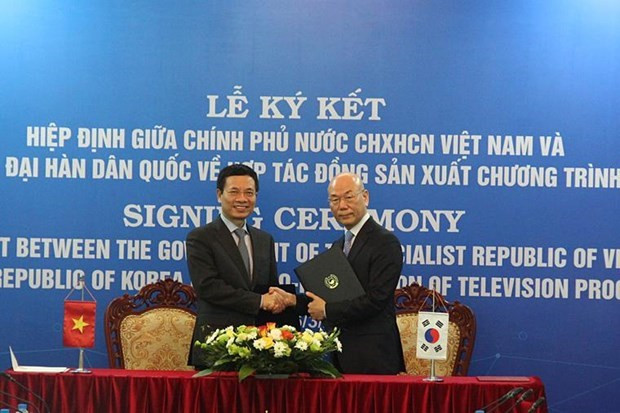 Vietnam y Corea del Sur coproducirán programas de televisión ảnh 1 Vietnam y Corea del Sur coproducirán programas de televisión ảnh 1