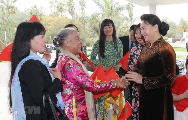 Inicia presidenta del Parlamento de Vietnam visita oficial a Marruecos ảnh 1 Inicia presidenta del Parlamento de Vietnam visita oficial a Marruecos ảnh 1