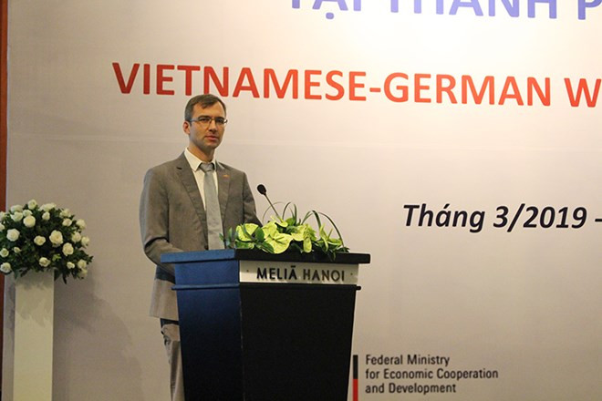 Vietnam y Alemania colaboran en gestión del agua ảnh 1 Vietnam y Alemania colaboran en gestión del agua ảnh 1